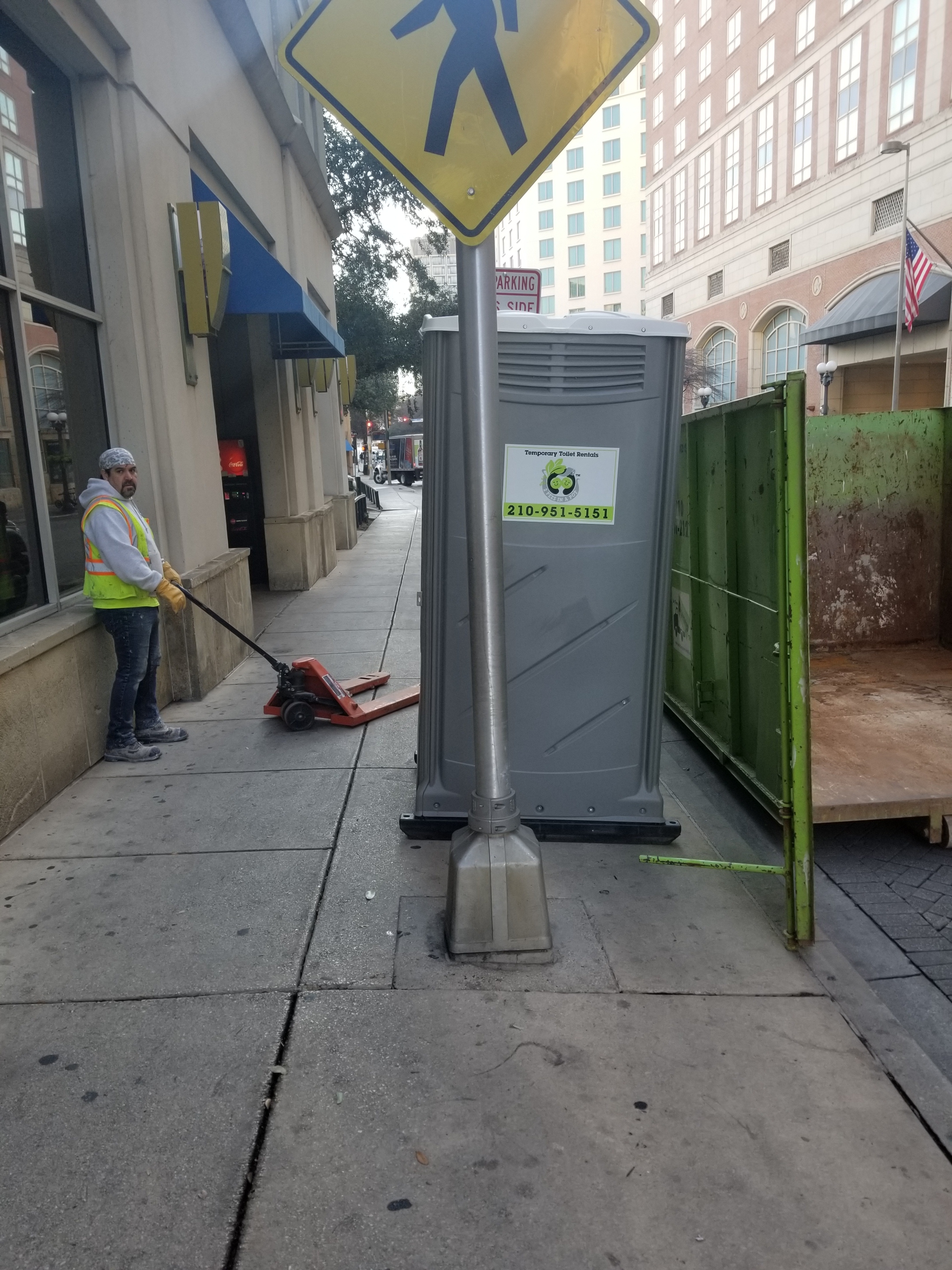 Construction Porta Potty Rental
